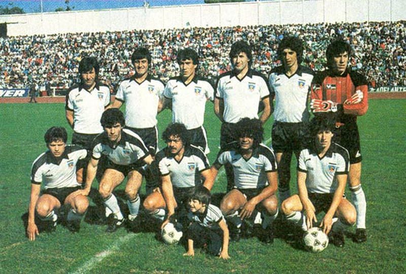 El equipo de Colo Colo, campeón del Campeonato Nacional 1983