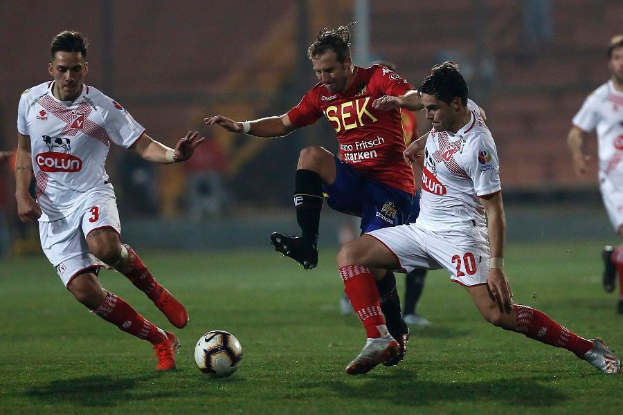 Union Española vs Deportes Valdivia, Copa Chile 2019.