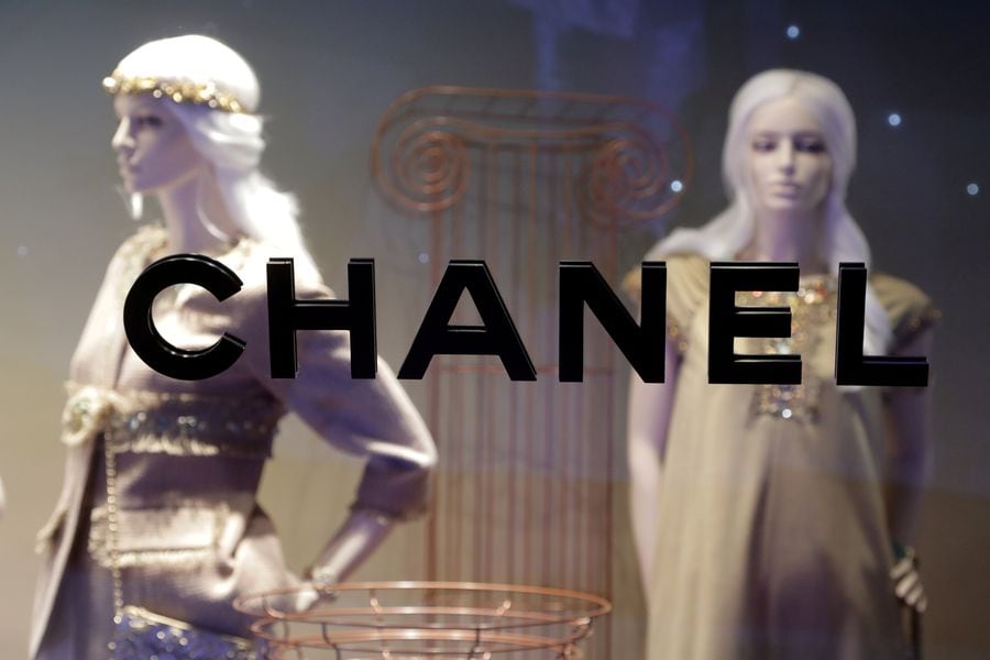 FILE PHOTO: Chanel logo is seen on the company's store in Monte Carlo