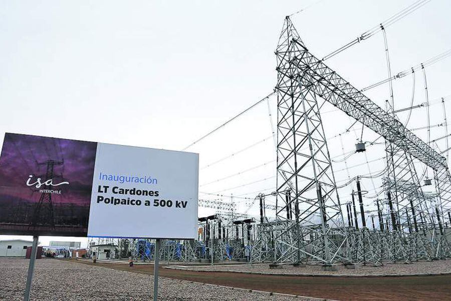 COPIAPO:Imagenes de la inaugura la l'nea de transmisi—n elŽctrica Cardones Polpaico