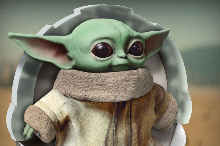 Le Mandalorien, peluche - Baby Yoda