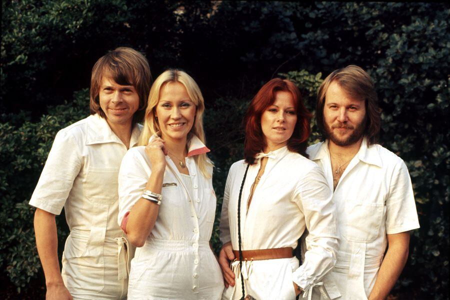 ABBA Swedish pop group in 1976