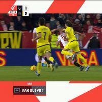 ¿Falta de Ben Brereton? El VAR le quita al ariete su primer gol oficial en el Villarreal