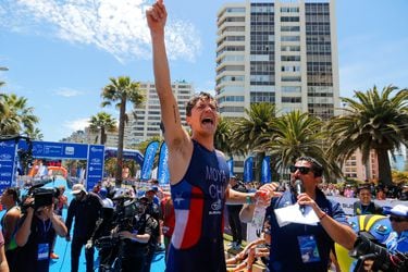 Diego Moya obtiene histórico segundo lugar en la Copa del Mundo de Triatlón realizada en Viña del Mar