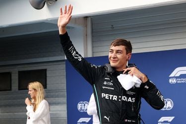 George Russell sorprende en Hungría y consigue su primera pole en la Fórmula 1