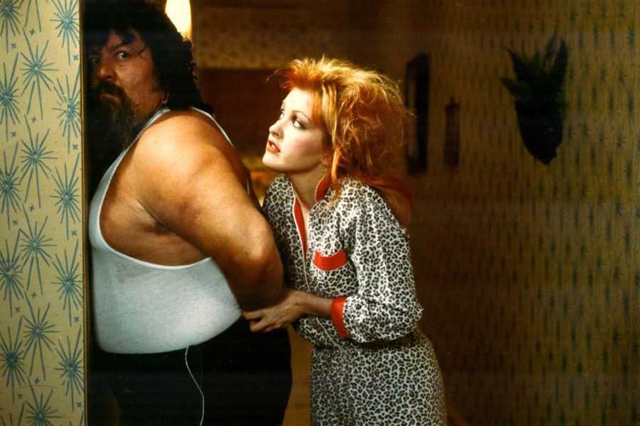 Cyndi Lauper, la madrina de Wrestlemania - La Tercera