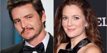 Pedro Pascal y Drew Barrymore