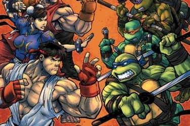 Las Tortugas Ninja tendrán un crossover con Street Fighter en un nuevo cómic