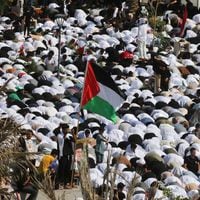 Ciudadanos de Francia, Irak y Jordania se manifiestan en apoyo a palestinos 