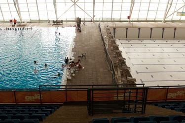 Un foso más corto y piscinas de profundidad dispareja: las dificultades que enfrenta el Centro de Deportes Acuáticos de Santiago 2023