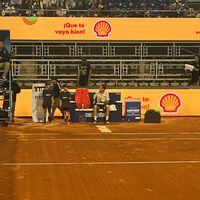 Insólito: tenista español se enfurece y pide que lo cambien de cancha en el Chile Open
