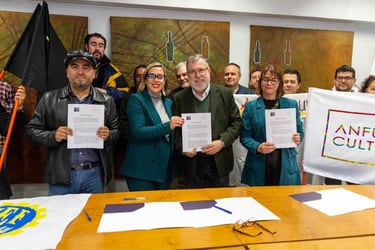 Fin al paro: Asamblea Nacional de Anfucultura y autoridades del Ministerio de las Culturas logran acuerdo