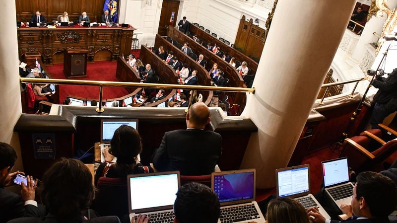En su sesión 36 del pleno, el Consejo Constitucional vota la totalidad del texto de nueva propuesta de Constitución. La sesión fue realizada en la sala de sesiones de la Cámara de Diputados, sede Santiago.