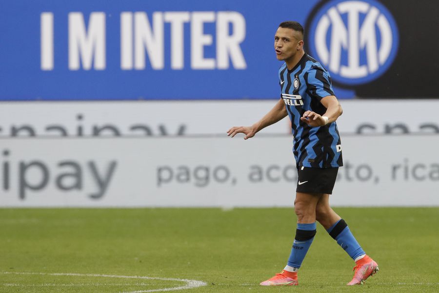 Alexis Sánchez fue destacado por la prensa italiana tras su doblete en el triunfo 5-1 del Inter sobre Sampdoria.