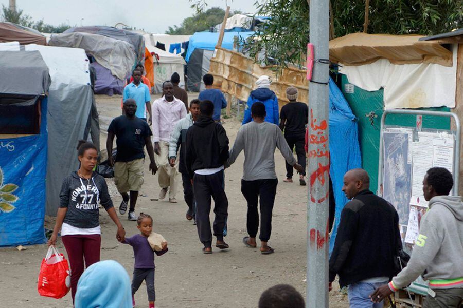 Inmigrantes de Calais