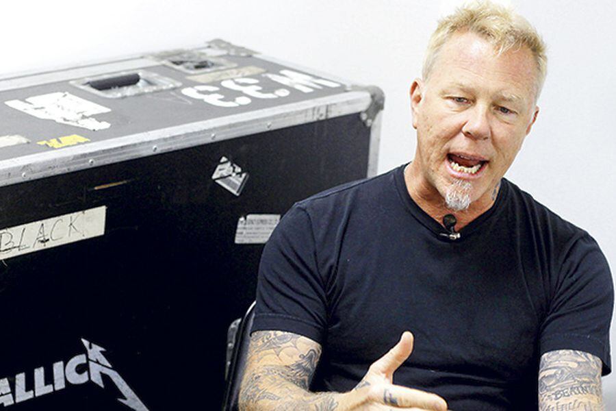 James Hetfield, líder de Metallica