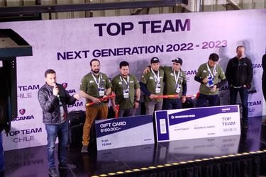 Scania Chile ya tiene su Top Team 2022