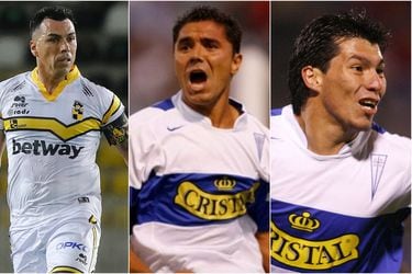 Paredes, el Bichi Fuertes y Gary Medel: los grandes nombres que han marcado en el historial del U. Católica vs. Coquimbo