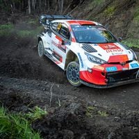 Toyota demuestra su poderío en el WRC Chile: Evans y Rovanperä dominan el shakedown