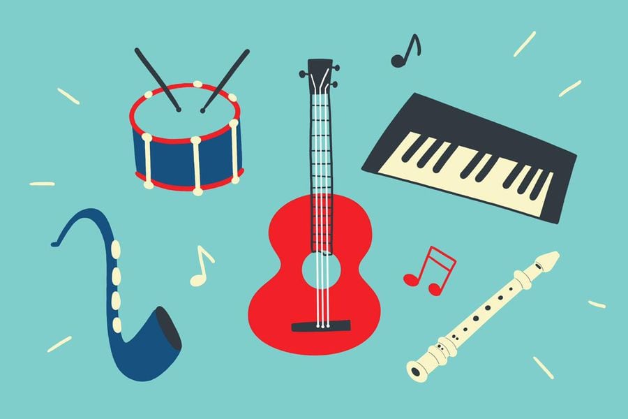 Guijarro Pionero Faringe Los mejores instrumentos para aprender a tocar música según expertos - La  Tercera