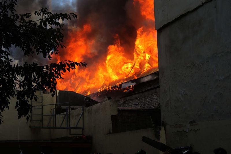 Se incendia Cine Arte Alameda