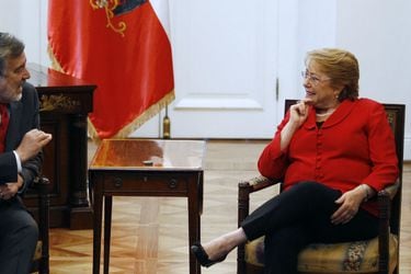 Guillier y Bachelet
