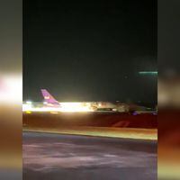 Un avión de FedEx protagoniza cinematográfico aterrizaje de emergencia