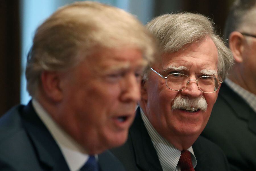 Trump y Bolton