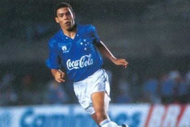 Ronaldo, en la época en que defendía a Cruzeiro