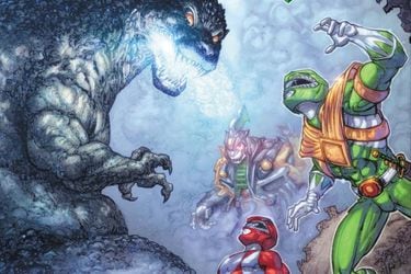 Godzilla se enfrentará a los Power Rangers en un nuevo cómic