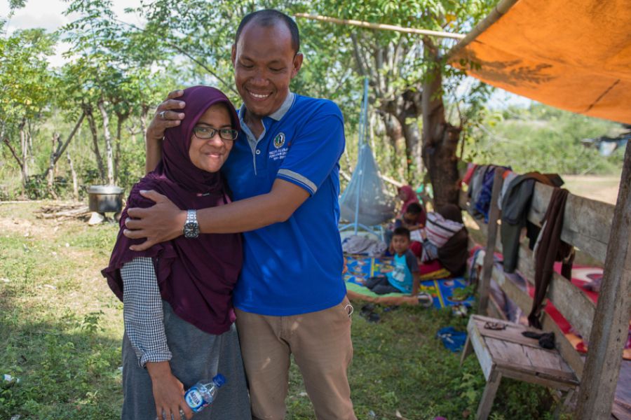 Pareja de Indonesia