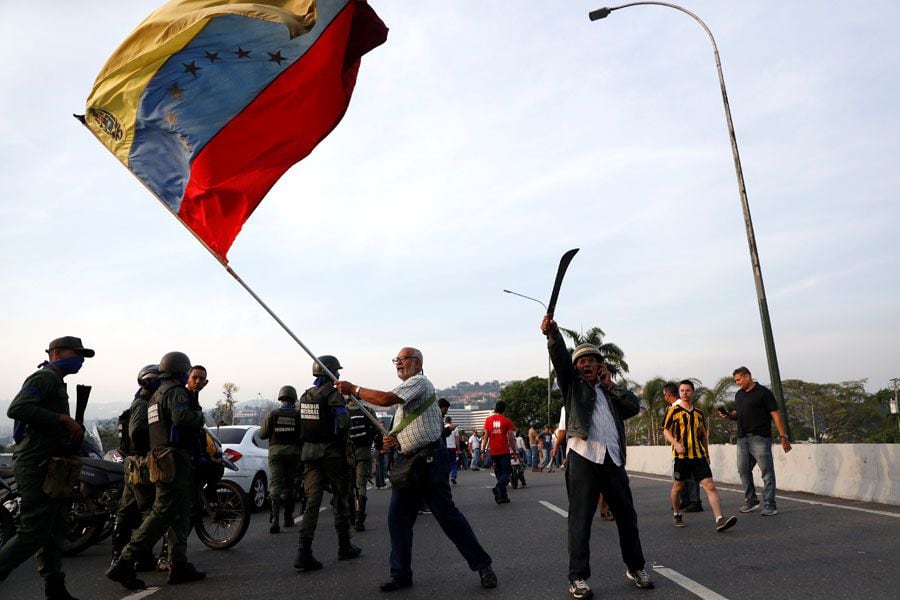 Tensión en Venezuela